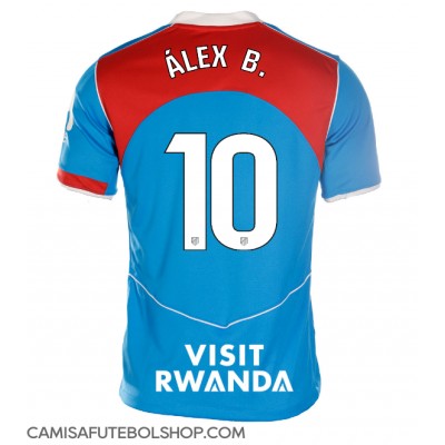 Camisa de time de futebol Atletico Madrid Alex Baena #10 Replicas 3º Equipamento Feminina 2025-26 Manga Curta Camisa de time de futebol Atletico Madrid Alex Baena #10 Replicas 3º Equipamento Feminina 2025-26 Manga Curta